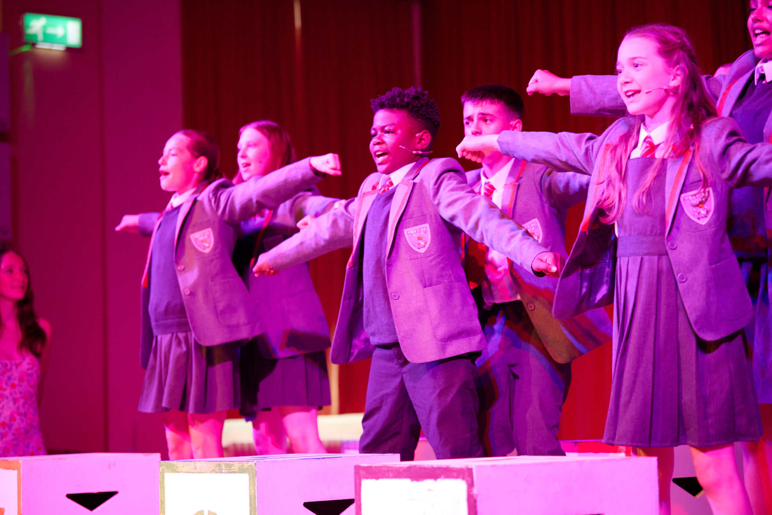 Our KS3 Musical Matilda JR Queen Elizabeth Grammar School
